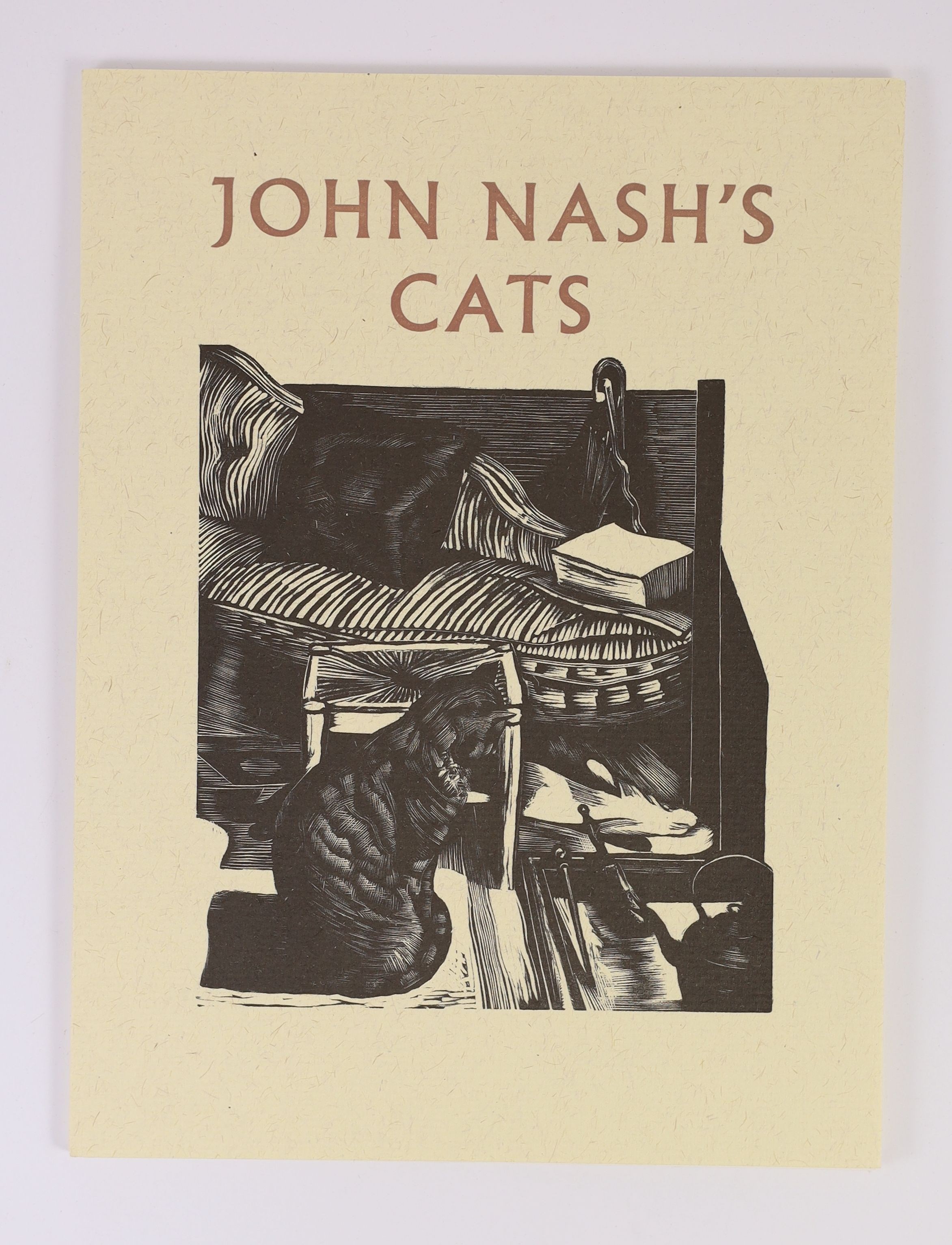 Blythe, Ronald - The Nash Cat’s Story [John Nash’s Cats]. 1st limited to 350 copies. Complete with 6 wood cut engravings and two text illustrations by John Nash. Pictorial paper cover with title to upper. Fore edge and t